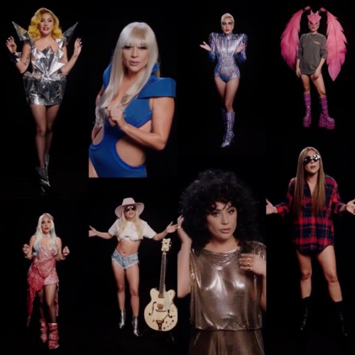 Lady Gaga aparece com looks icônicos para pedir que fãs votem