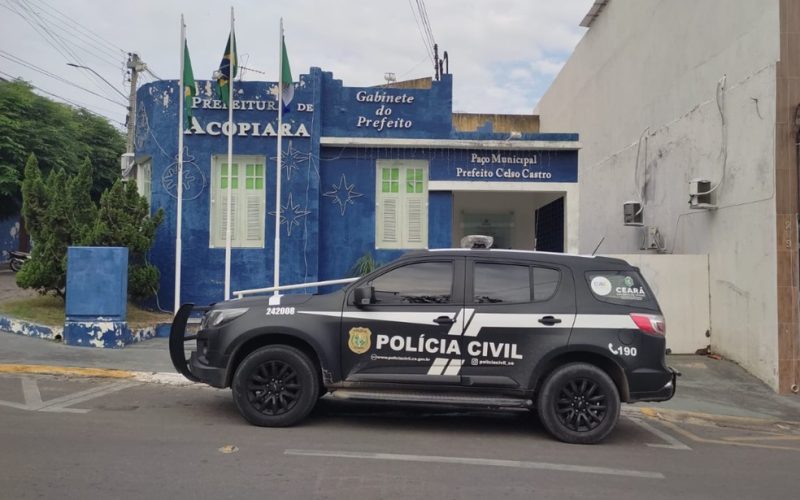 Prefeito de Acopiara é afastado pela terceira vez por suspeita de corrupção