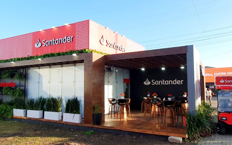 Santander oferece 20% de desconto nas taxas de consórcio durante a 48ª Expointer