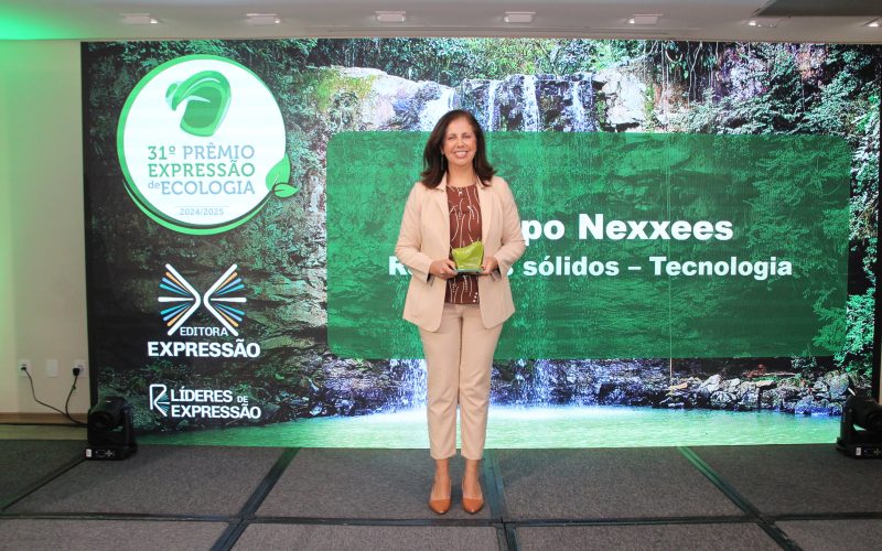 Grupo Nexxees recebe Troféu Onda Verde no 31º Prêmio Expressão de Ecologia