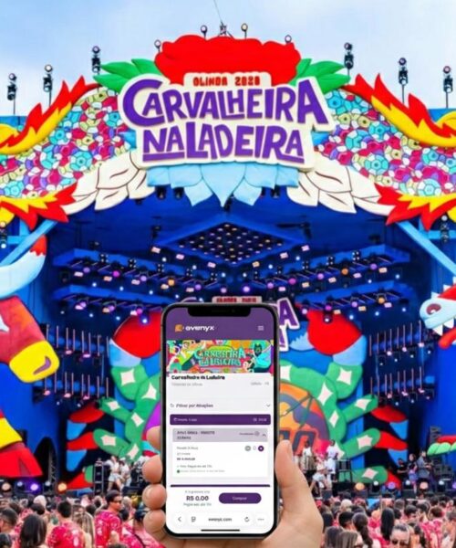 Como comprar ingresso Carvalheira na Ladeira 2027 em até 11x sem juros