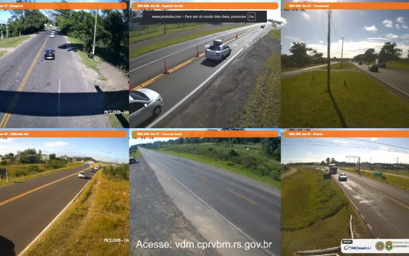 Em tempo real: congestionamento na volta das praias pela FreeWay e ERS-040