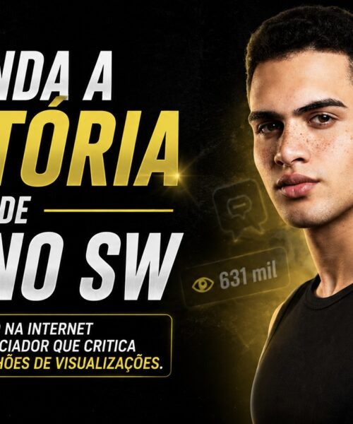 Entenda como o influenciador Brruno SW está transformando o debate digital e conquistando parcerias de prestígio