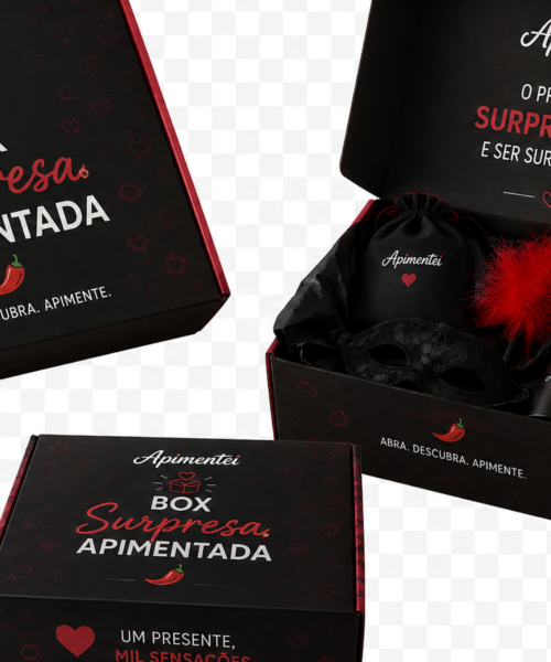 Caixa Surpresa Apimentada da Apimentei traz emoção e praticidade para casais aventureiros