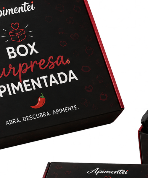 Box Surpresa Apimentada da Apimentei une praticidade, mistério e experiências para casais